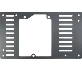 Inter-tech ATX-04 / Netzteilabdeckung / für ATX, TFX / Stahl, lackiert / grau / 150 x 86 mm