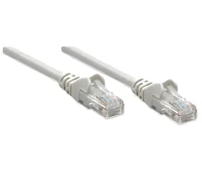Intellinet UTP Cat5e 10m grau / Patchkabel / RJ45-RJ45