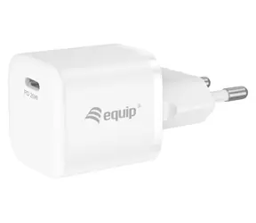 Equip mit USB-C 20W Netzteil (weiß) / USB Power Delivery 3.0 / 1x USB-C / 20 W / 25 Stück/Packung