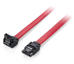 7- Equip SATA-Kabel (rot) / abgewinkelt / 6 Gbit/s / 0,5 m