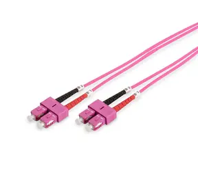 Digitus SC/SC / Optisches Patchkabel / Multimode 50/125 µm / OM4 / Duplex / 3 m