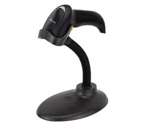 Equip mit 1D-Barcodescanner / Laser / USB / Standfuß / IP54 / schwarz