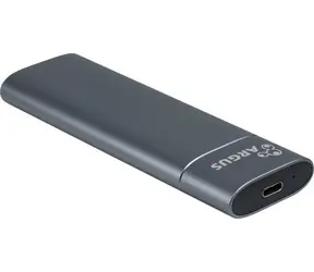 Inter-tech GD-MS013 grau / Externes M.2-Laufwerksgehäuse / USB-C 3.2 Gen 2 / 10 Gbit/s