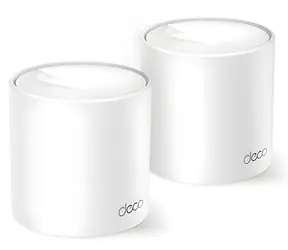 TP-LINK Deco X1500 (2er-Pack) weiß / Wi-Fi 6 System MESH AX1500 / Dualband / 2x GLAN