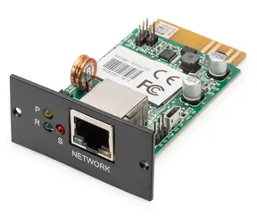 Digitus SNMP- und Webkarte V2.0 / Netzwerkkarte für USV / RS-232 / Ethernet 10/100 / SNMP