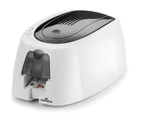 Durable Duracard ID300 / Plastikkartendrucker / Einseitig / 300 dpi / USB / inkl. 100 Karten + Farbband