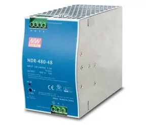 Planet SDR-480-48 / DIN-Schienen-Netzteil / 48 V / 480 W / AC 100-240 V / DC Single / -20 bis 70 °C