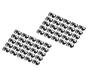 Digitus RJ45-Klemmen, schwarz, farbig / Patchkabelklemme / Cat5e/6 / 100 Stück