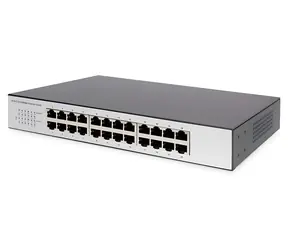 Digitus / Switch / 24 Ports / 10/100 Mbit/s / Unmanaged / Rackmount