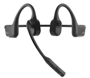 Shokz OpenComm2 UC (2025) Schwarz / Kabelloser Over-Ear-Kopfhörer mit Mikrofon / IP55 / BONE / USB-A