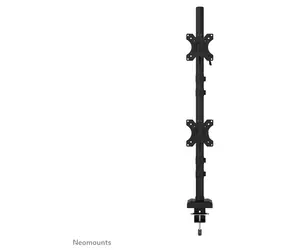 Neomounts DS60-600BL2V schwarz / Tischhalterung für zwei Monitore / Größe 10-32" / VESA 75x75-100x100 / Tragkraft 9 kg