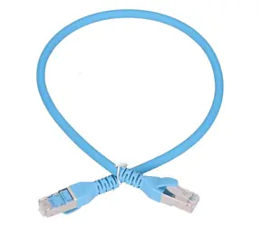 Extralink CAT6A S/FTP 0,5 m blau / Patchkabel / RJ45-RJ45 / 10 Gbit/s