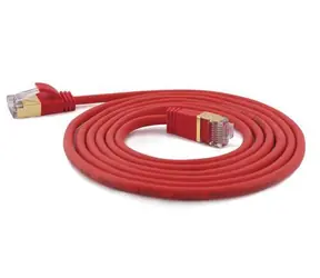 Wantec rot / Patchkabel / Cat7 S/FTP / RJ-45 / 5 m