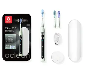 Oclean X Pro 20 SET Minze / Schallzahnbürste / 84.000 Vibrationen / 12 Reinigungszonen / Bluetooth / IPX7