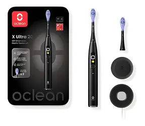 Oclean X Ultra 20 schwarz / Schallzahnbürste / KI-Sprachführung / 84.000 Vibrationen / Bluetooth