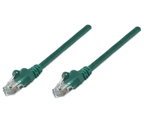 Intellinet Patchkabel Cat6 U/UTP grün 0,5 m / Patchkabel / RJ-45