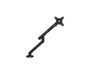 BakkerElkhuizen BE Flexibler Einzelmonitorarm schwarz / für 1 Monitor / VESA 100x100 / bis zu 35 Zoll / Tragkraft 10 kg