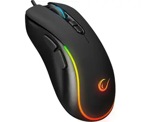 Rampage X-JAMMER V2 schwarz / Optische Gaming-Maus / 12800 DPI / RGB / kabelgebunden