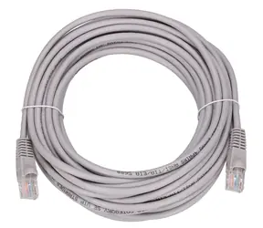 Extralink UTP Cat.5e 10m grau / Patchkabel / RJ45-RJ45