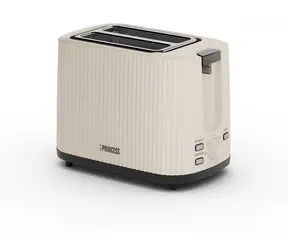 Princess 142337 / Toaster / 930 W / 2 Schlitze / 7 Bräunungsstufen / Auftaufunktion