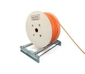 Digitus Kabeltrommel-Abwickelständer / Kabeltrommel-Abwickelständer / Tragfähigkeit 150 kg / Durchmesser 102-600 mm