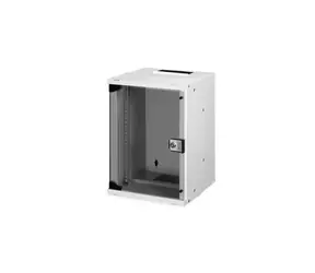 Digitus SOHO PRO 9U grau / Wandschrank / 10" / 460x315x300 mm / Glastür / IP20