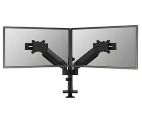 Neomounts TIS DS65S-950BL2 schwarz / Tischhalterung für 2 Monitore / Größe 24-34" / VESA 75x75-100x100 / Tragkraft 11 kg