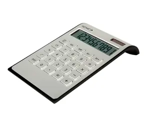 Genie DD 400 silber / Tischrechner / 10-stellig / Solar- und batteriebetrieben