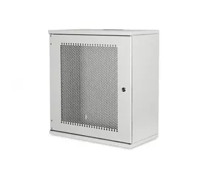 Digitus SOHO 12U grau 595x540x400 mm / Wandrack / 19" / nicht klappbar / abschließbar