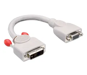 Lindy DVI-A auf VGA grau / Adapter / 0,2 m