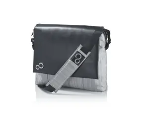 Fujitsu Messenger Bag 14" schwarz, grau / Laptoptasche / Polyester / Reißverschluss / 1 Fach