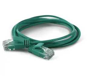 Wantec 7327 / Patchkabel / UTP Cat6a / 1 m / grün