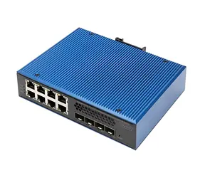 Digitus / Switch / 8x GLAN / 4X SFP+ 10G Uplink / PoE 30W / L2/L3 Managed