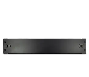 Inter-tech Abdeckplatte 19" 2HE schwarz / Abdeckplatte / Schnappmontage / Breite 89 mm