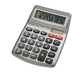 Genie 540 / Taschenrechner / 10-stellig / solar- und batteriebetrieben / grau