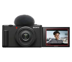 Sony ZV-1F / Vlogging-Kamera / 20-mm-Weitwinkelobjektiv / neigbarer LCD-Bildschirm