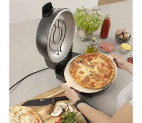 Princess 115005 / Elektrischer Pizzaofen / Durchmesser 30 cm / 400 °C
