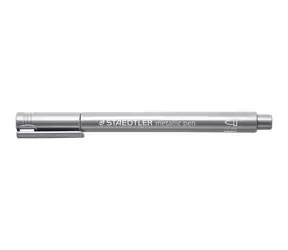 Staedtler Metallic Silber / Marker / Runde Spitze / Strichstärke 1-2 mm