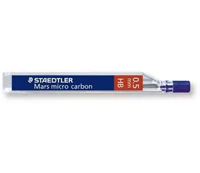 Staedtler Mars micro 0,5 mm HB 12 Stück / Minen für Mikro-Bleistifte