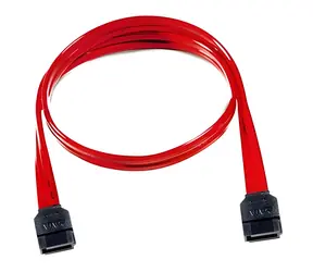 SuperMicro SATA-Kabel, gerade, rot / Kabel / SATA / 0,6 m