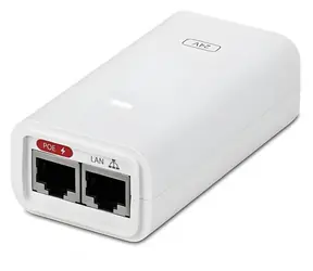 Ubiquiti POE-24-12W-WH weiß / PoE-Adapter / 24 V DC / 0,5 A / 12 W / 2x RJ45