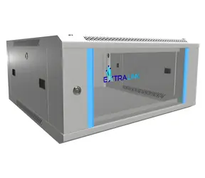 Extralink Rack 4U grau / Wandmontage / 19" / Breite 600 mm / Tiefe 600 mm / Tragfähigkeit 30 kg