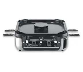 Severin RG 2379 SEVENTO / Raclettegrill / 1900 W / integrierter Dunstabzug / 8 GN-Behälter