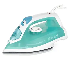 Emerio SI-110298.4 weiß/türkis / Dampfbügeleisen / 2000 W / Keramiksohle / 17 g/min Dampf