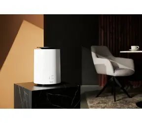 Duux DXCH08 Threesixty 2 SMART weiß / Heißluftventilator / 1800 W / 2 Geschwindigkeitsstufen / WLAN / 46 dB