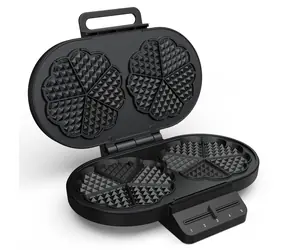 Princess 132384 / Waffeleisen / Herzform / 10 Waffeln / 1200 W
