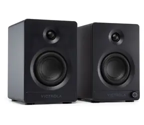 Victrola VPS-400 Tempo Schwarz / Regallautsprecher / Bluetooth / Auracast / 80 W RMS