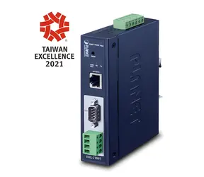 Planet IMG-2100T / Modbus-Gateway / RS-232/422/485 / DIN-/Wandmontage / IP30 / SNMP