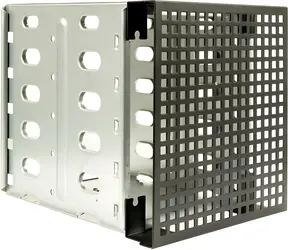 Inter-tech ER-5255-1 / Montagerahmen / Netzteilabdeckung 3U / für 19"-Schränke