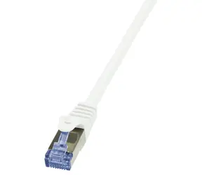 LogiLink PrimeLine weiß / Patchkabel / Cat6a / S/FTP / RJ-45 / 3 m
